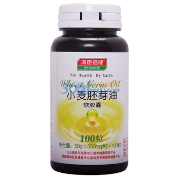 汤臣倍健牌 汤臣倍健小麦胚芽油（天然维E）软胶囊500mg×100粒