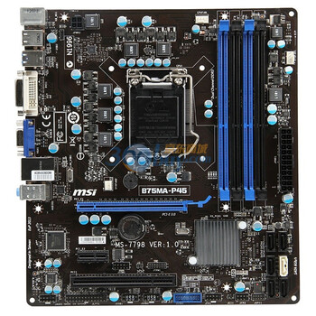 微星（msi）B75MA-P45主板（Intel B75/LGA 1155）
