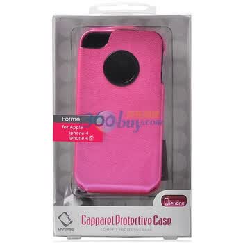 卡登仕（Capdase）iphone 4s卡巴路皮套(粉色) 手机保护套 适用于iphone 4/iphone 4s