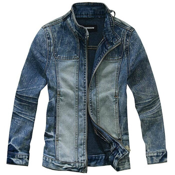 约翰逊JOHANSSON新款女式潮流Cool感机车风格牛仔外套J11AW10006蓝色S