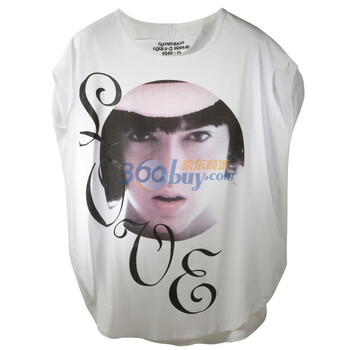 Giordano佐丹奴 T恤 女活出真我动感Big Tee 01391065 白烟 M