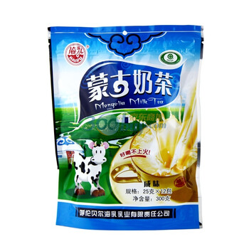 内蒙古特产 海乳蒙古奶茶粉 咸味300克12小包