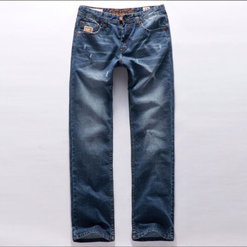 七匹狼SWJEANS休闲牛仔裤171110403210 蓝色 32