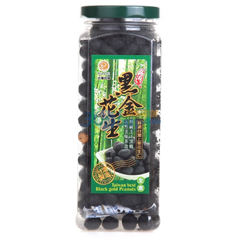 中国台湾Piin Chii品绮黑金花生300g