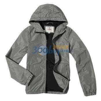 以纯正品 女装 秋款 休闲格子夹层外套 10321119 原179元 黑色 L