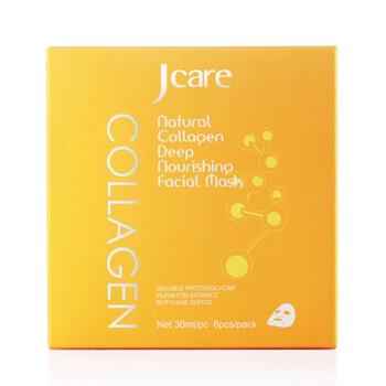 静佳Jcare 天然骨胶原深层滋养面膜30mlx6pcs