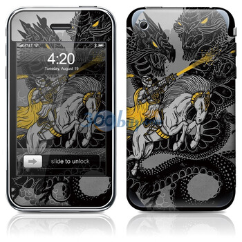 ideaSkin iPhone 3G/3GS 降龙骑士 手机外壳保护套皮贴膜 ABRC081924
