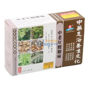 藏景霞 中老年腰腿疼痛 中药足浴粉 15g*30包
