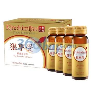 木之秘密Kinohimitsu精选茶花饮狠享受50mlx24瓶(送轻轻畅3瓶)