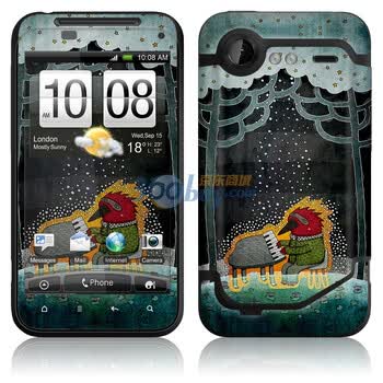 ideaSkin HTC Incredible S / G11 / 惊艳 / S710e 皮肤 钢琴师 外壳保护套皮贴膜 DAVC882109