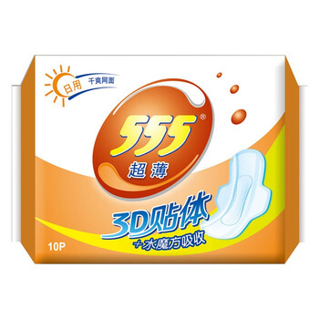 三五超薄干爽日用10片*8包