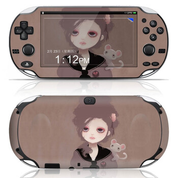 ideaSkin 索尼 PSV(3G/Wi-Fi版) 艾玛 机身贴膜 手机贴纸 保护膜皮肤 DACA620327