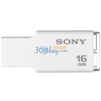 索尼（SONY）MV随身存 USM16GM/W TINY精趣U盘 16G 白色