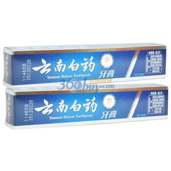 云南白药牙膏（留兰香型）65g*2支
