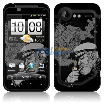 ideaSkin HTC Incredible S / G11 / 惊艳 / S710e 老船长的回忆 外壳保护套皮贴膜 DAVC081922
