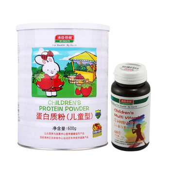 汤臣倍健蛋白质粉(儿童型) 600g/罐+汤臣倍健多种维生素片（儿童及青少年）60片