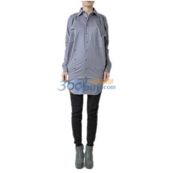 JNBY江南布衣 动感 张力 实用 品质 衬衫 5021254 灰色 M