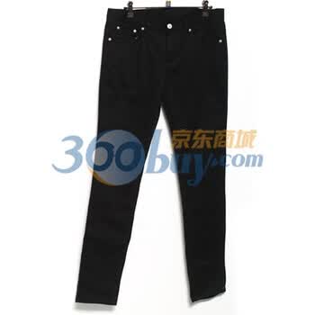 购物赢大奖 时尚起义 春装韩国进口糖果色休闲舒适紧身裤 男579258 黑色 L