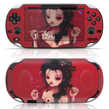 ideaSkin 索尼 PSV（3G/Wi-Fi版） 艺伎 机身贴膜 手机贴纸 保护膜皮肤 DACA620328