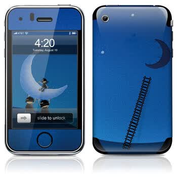 ideaSkin iPhone 3G/3GS 他们偷走了月亮 手机外壳保护套皮贴膜 ENABRA750488