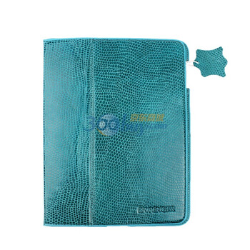 瑞士军刀Wenger威戈 New IPAD2/IPAD3保护套 时尚真皮 意大利潮流蜥蜴纹牛皮 蓝色