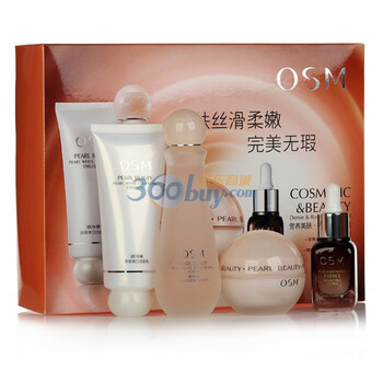 欧诗漫营养美肤浓情浪漫礼盒(洁面100g+活肤水100ml+柔嫩霜50g+精华20ml)