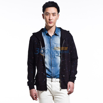 PEACEBIRD太平鸟针织休闲服81511146007 黑色 XXXL