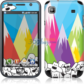 ideaSkin 三星 I9000/I9003/I9008/T959 加州山景城 外壳保护套皮贴膜 ENDAOC862105