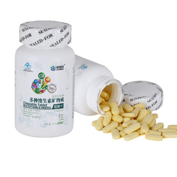 康恩贝新品 多种维生素矿物质咀嚼片 1.2g/片*100片