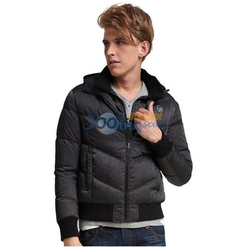 马克华菲常规版白鸭绒男装羽绒服7114015719 灰色 XXL