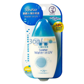 Mentholatum曼秀雷敦新碧水感防晒露 SPF25 100g