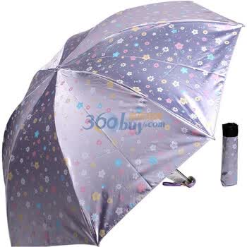 2012年新款 天堂伞 防紫外线 防晒 晴雨伞 3336E花开时节 10号浅紫
