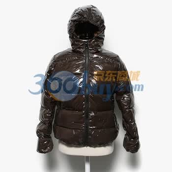 时尚起义 秋冬韩国进口鸭绒保暖休闲羽绒服 女565492 巧克力棕色 one