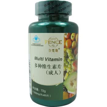 新西兰十一坊奈梵斯多种维生素片（成人） 1200mg×60片