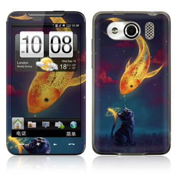 ideaSkin HTC T9199 / Z510D / 双擎 / 双擎S 月亮鱼 机身贴膜 手机贴纸 保护膜 皮肤 BDFD122185