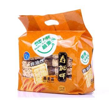 寿桃牌 燕麦面12个装900g 共3袋*900g/袋