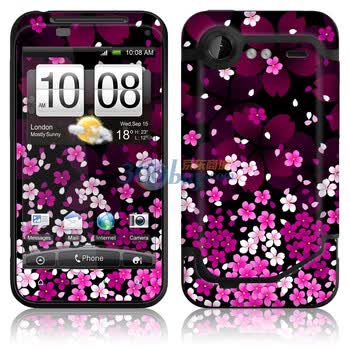 ideaSkin HTC Incredible S / G11 / 惊艳 / S710e 皮肤 樱花漫天飞 外壳保护套皮贴膜 DAVA010287