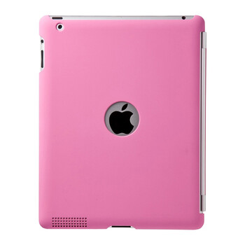 日本SANWA SUPPLY PDA-IPAD27P 正品纯色IPad2背套/保护套 手感好、抗冲击 粉红色