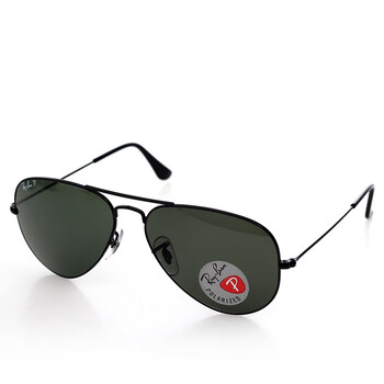 Ray-Ban雷朋意大利进口时尚偏光太阳眼镜RB3025-002/58 58□14 黑色