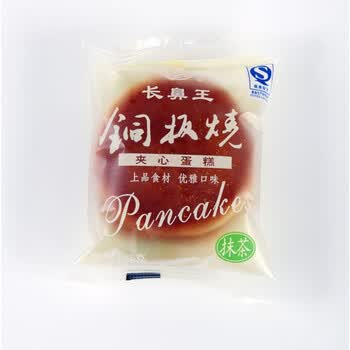 【长鼻王】铜板烧夹心蛋糕（抹茶口味） 2kg
