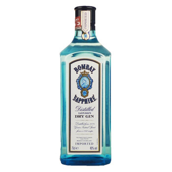 英国 进口洋酒 孟买蓝宝石金酒【BOMBAY DRY GIN】 750ml