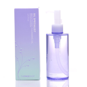 The face shop迪肤适 精油专家-美白卸妆精油（梅李）蓝 200ml （8806364026890）