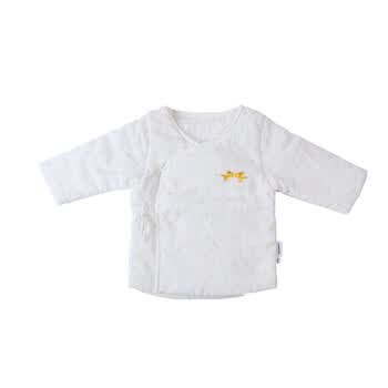 全棉时代（PurCotton） 宝宝服饰 全棉无刺激婴儿冬款和袍短款66/48（鹦鹉印花）