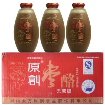 原创 无蔗糖枣酪 美容养颜 480ml*16瓶一箱装