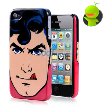 哈密瓜（hamimelon） 010101004999　HAMI吐舌超人 iphone4手机 保护套 外壳 送保护贴防尘塞
