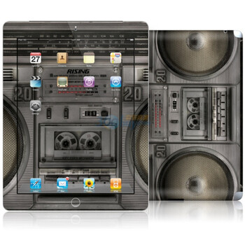ideaSkin 苹果 iPad 2/新iPad 3/The New iPad 老式收音机 皮肤 外壳贴膜 保护套 网购 DARC272006