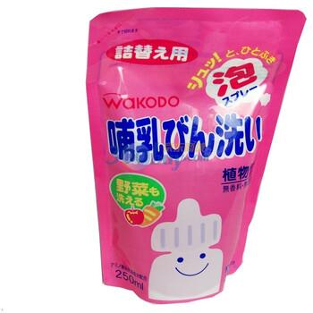 和光堂奶瓶（蔬菜）洗洁液补充装 BK14