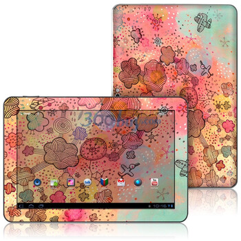 ideasSkin 三星 GALAXY Tab 8.9 / P7300 / P7310 皮肤 火山 外壳保护套皮贴膜 BAMD052165