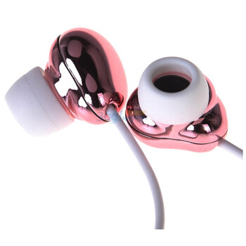 麦克赛尔（Maxell）HP-CN12-PK 樱花豆耳机 逗豆系列 粉色