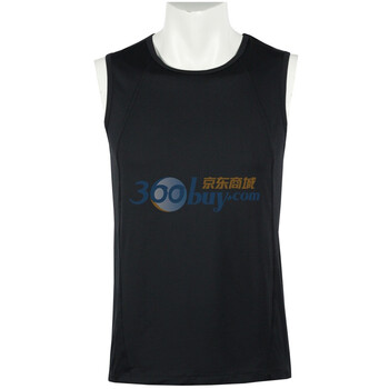 Jockey居可衣 快干面料男式运动背心 J110131823 001黑色 M